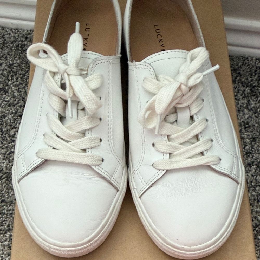 Lucky Brand Dansbey leather sneakers - Picture 8 of 10